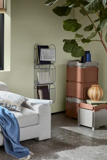 Caixa de arrumação Stacie storage 34x44 cm - Cinza - Broste Copenhagen