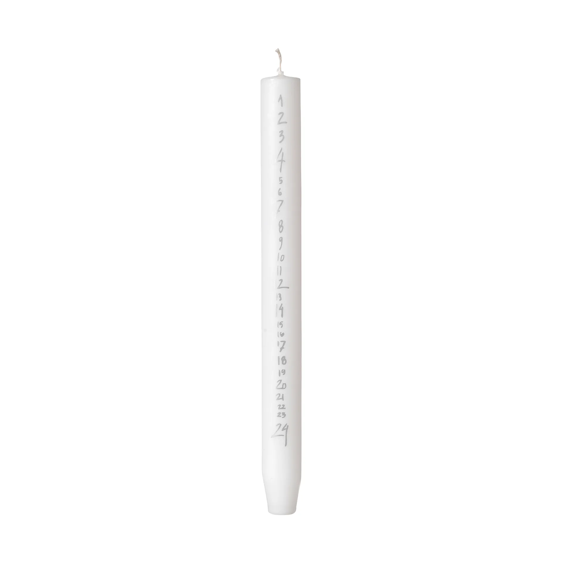 Calendário com números manuscritos, Pure White-Silver Broste Copenhagen