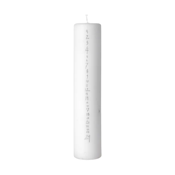 Calendário com números manuscritos - White-Silver - Broste Copenhagen
