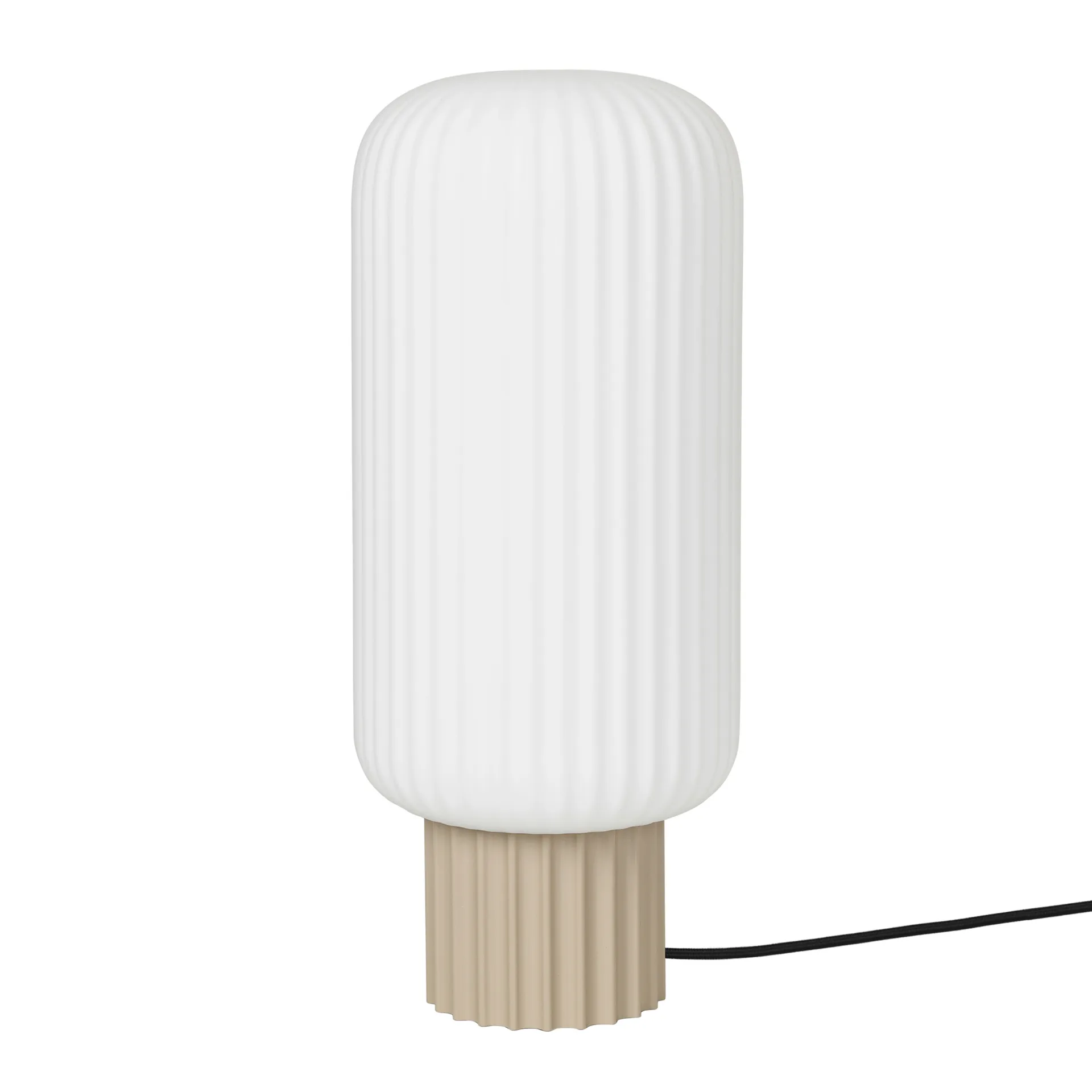 Candeeiro de mesa Lolly, areia-branco-39 cm Broste Copenhagen