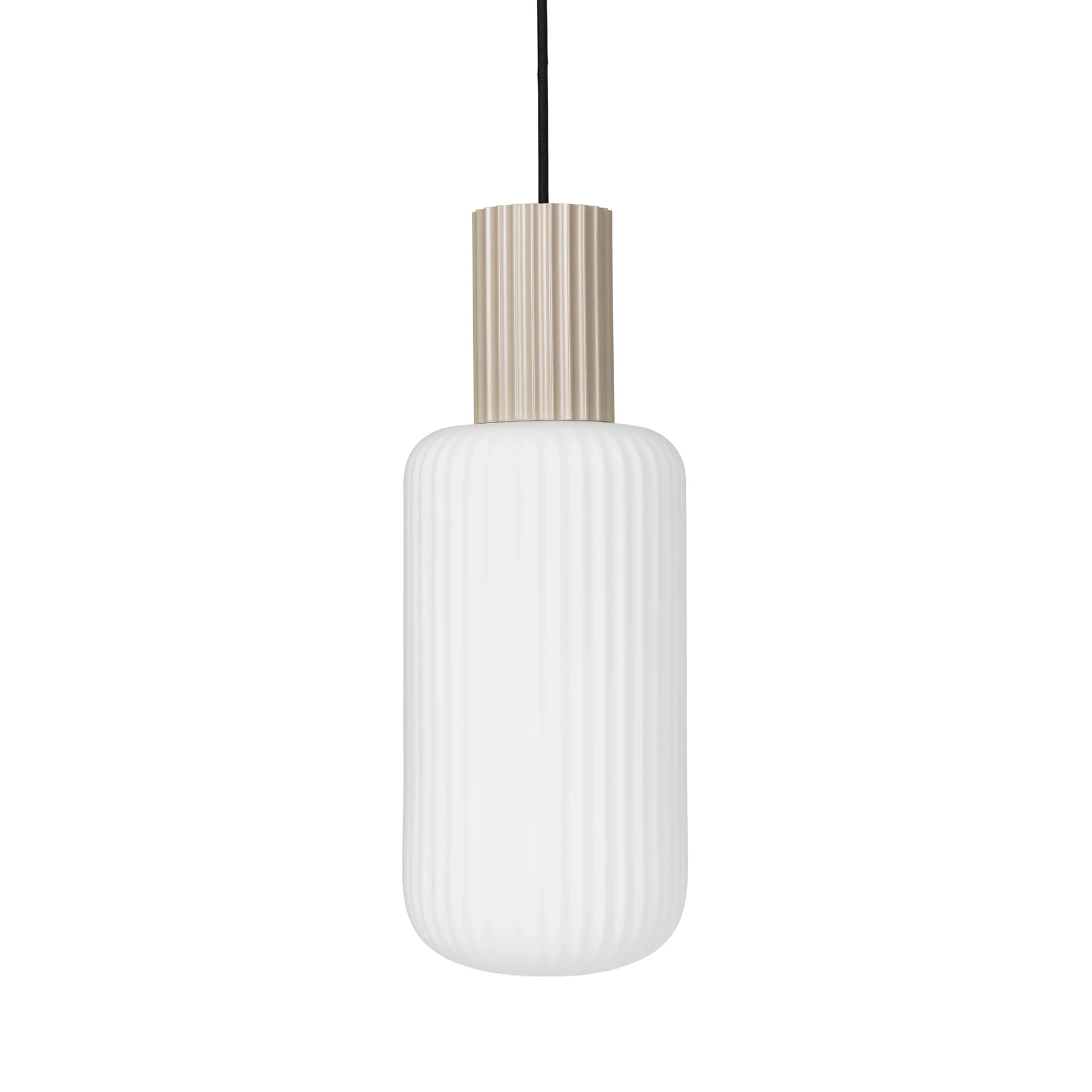 Candeeiro suspenso Lolly, areia--Ø16 cm Broste Copenhagen