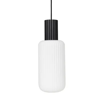 Candeeiro suspenso Lolly - preto e branco-Ø16 cm - Broste Copenhagen