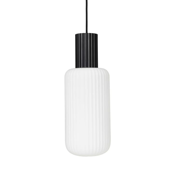 Candeeiro suspenso Lolly - preto e branco-Ø16 cm - Broste Copenhagen