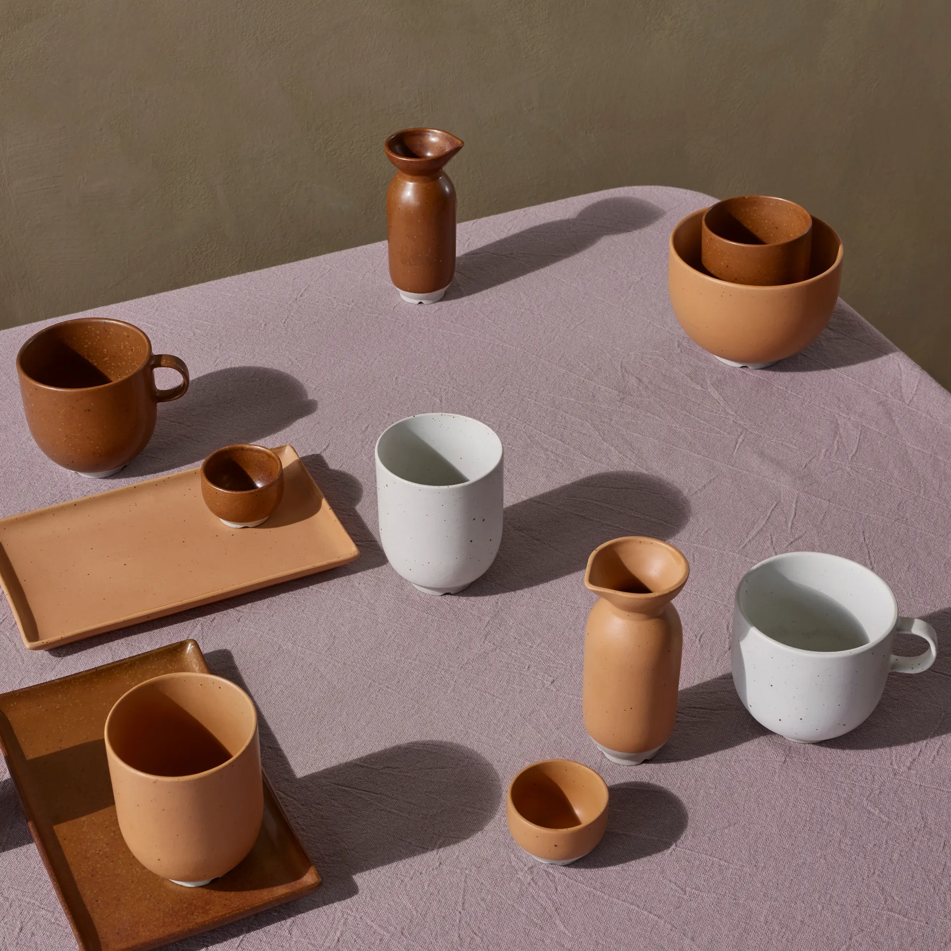 Caneca com asa Eli 20 cl, caramel brown Broste Copenhagen