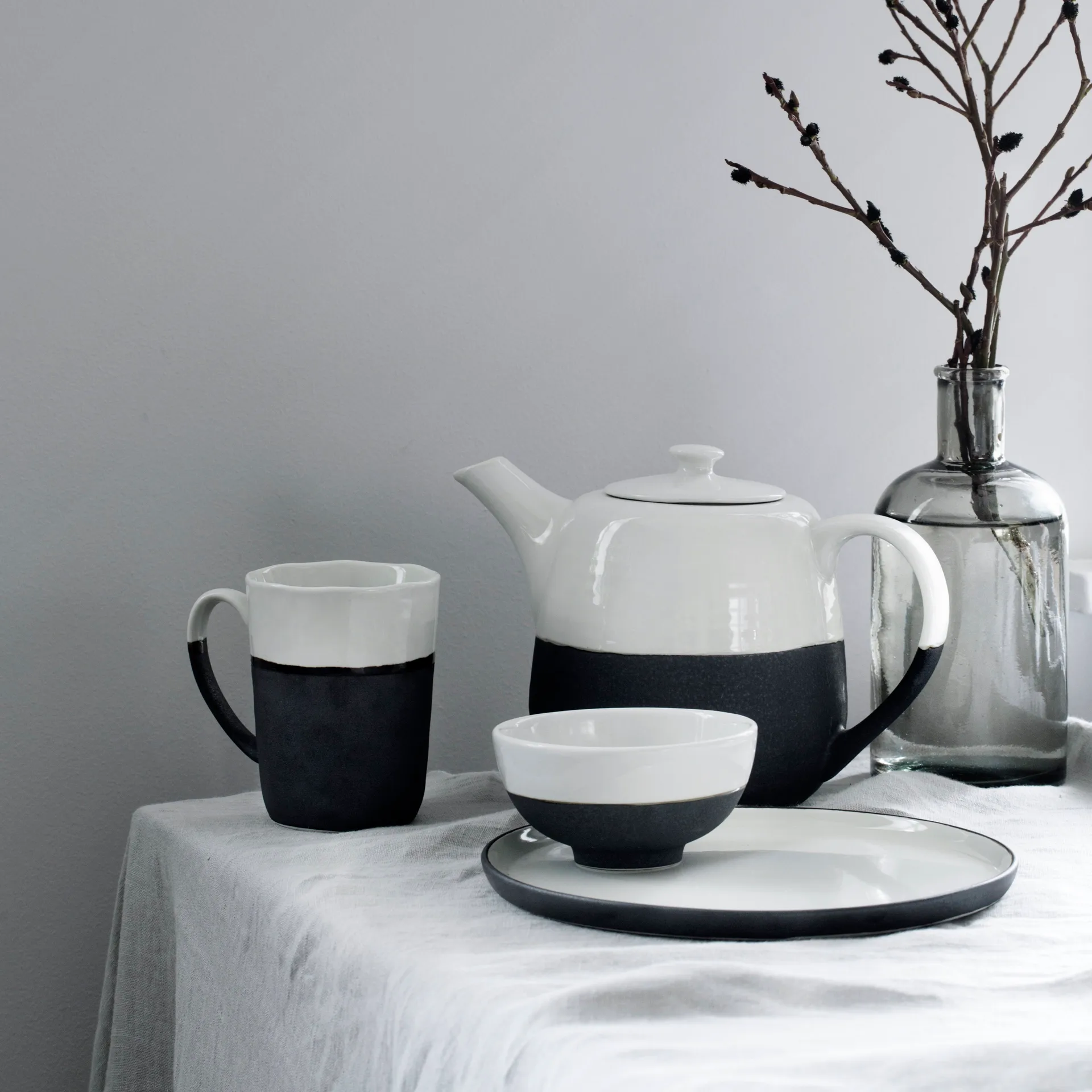 Caneca com asa Esrum, 11 cm Broste Copenhagen
