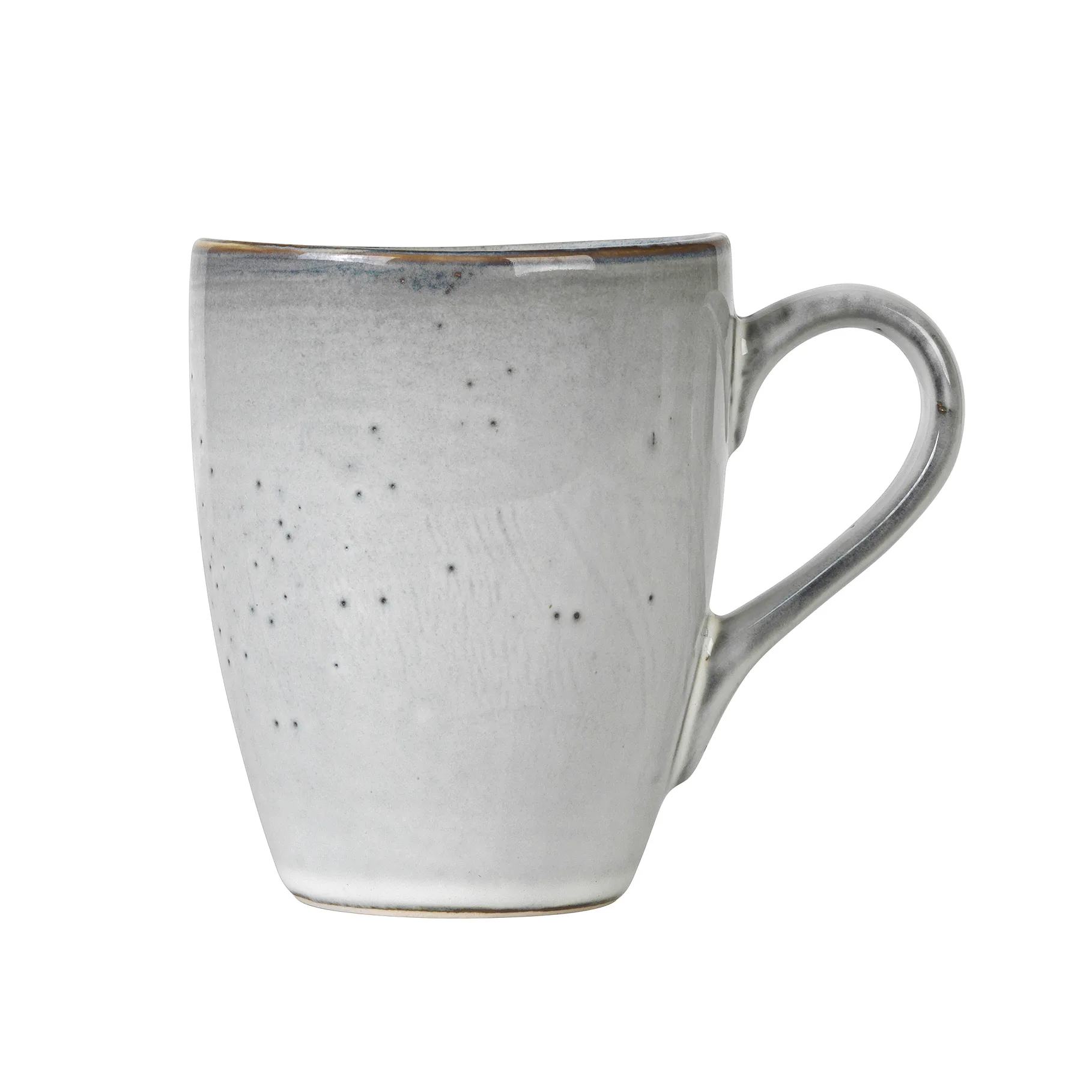 Caneca com asa Nordic sand, 10 cm Broste Copenhagen