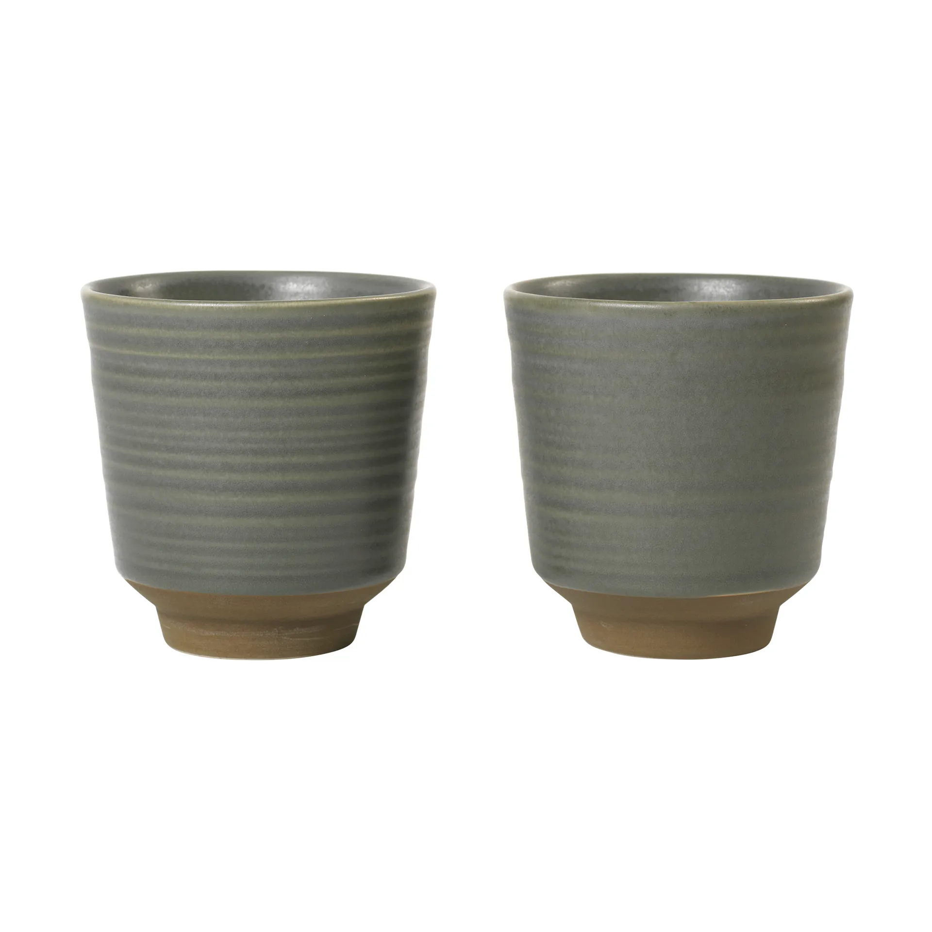 Caneca Miko 15 cl 2-unid., Verde escuro Broste Copenhagen