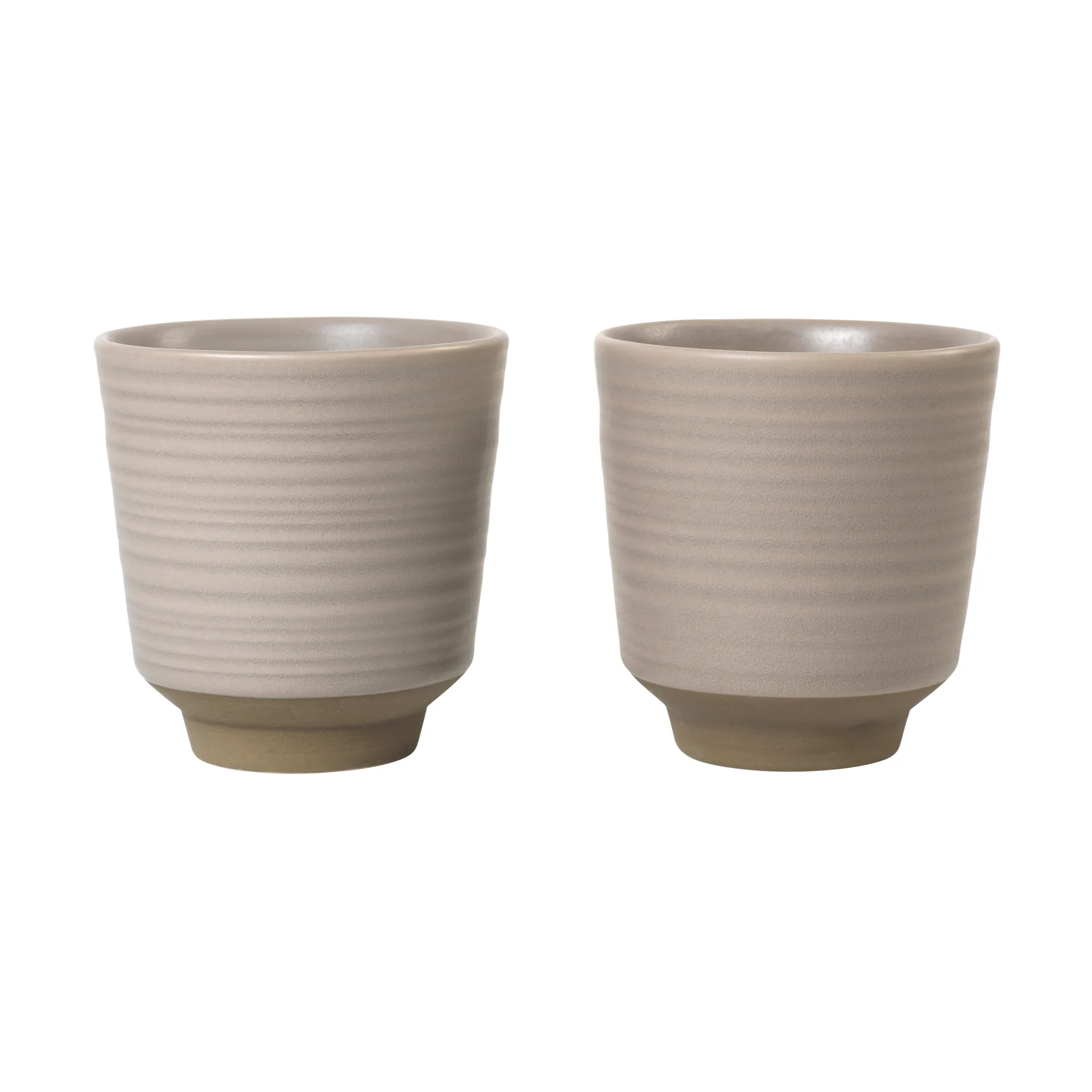Caneca Miko 15 cl 2-unid., Warm grey Broste Copenhagen