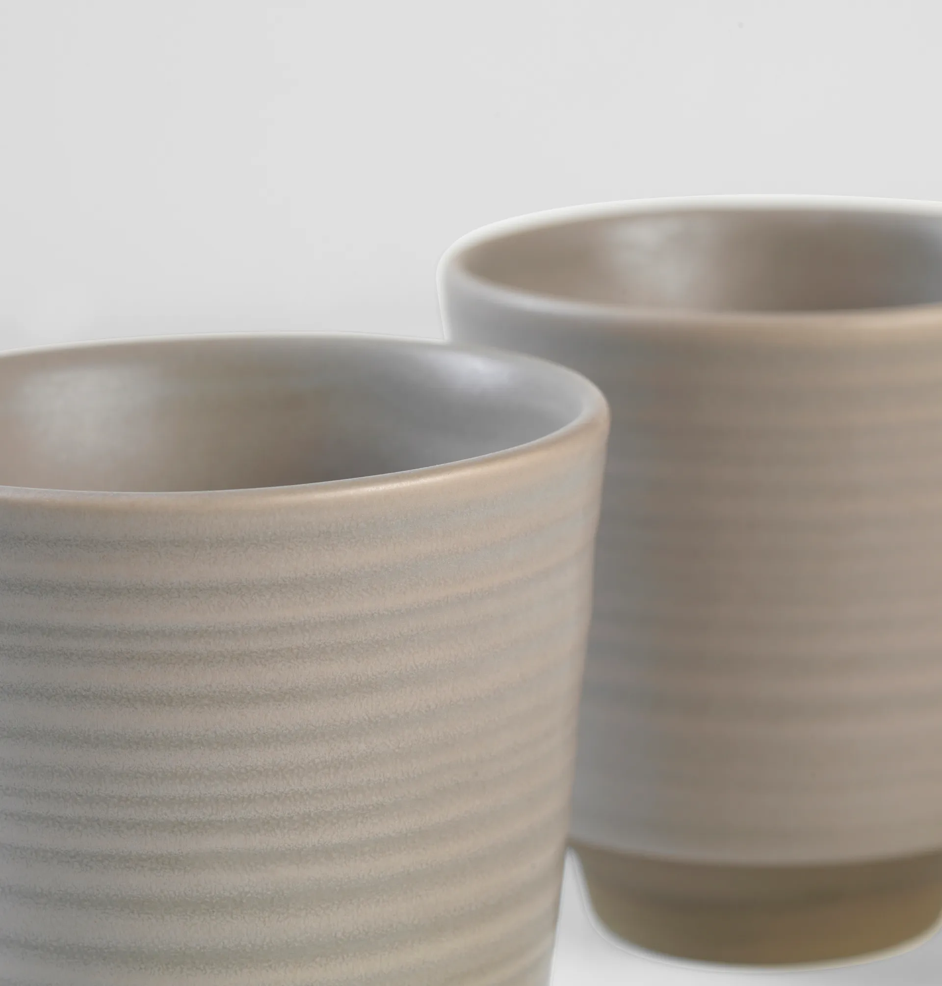 Caneca Miko 15 cl 2-unid., Warm grey Broste Copenhagen