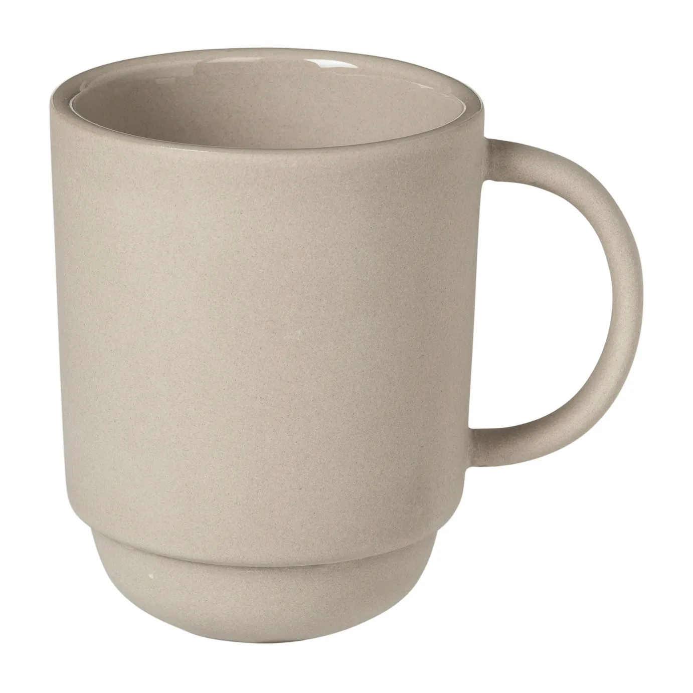 Caneca Nordic Bistro 30 cl, Raw beige Broste Copenhagen