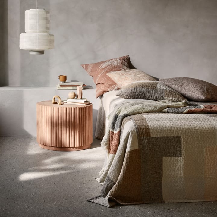 Capa de almofada Patch 60x60 cm, beige-brown Broste Copenhagen