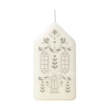 Casa vela cilíndrica - White-Silver - Broste Copenhagen