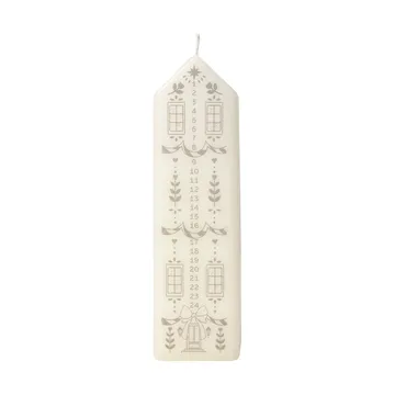 Casa vela de calendário - White-Silver - Broste Copenhagen