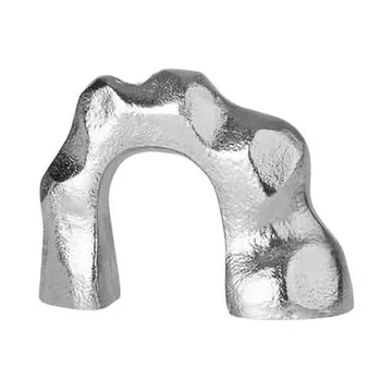 Castiçal Lumos 7x9,5 cm - Acabamento Metálico - Broste Copenhagen