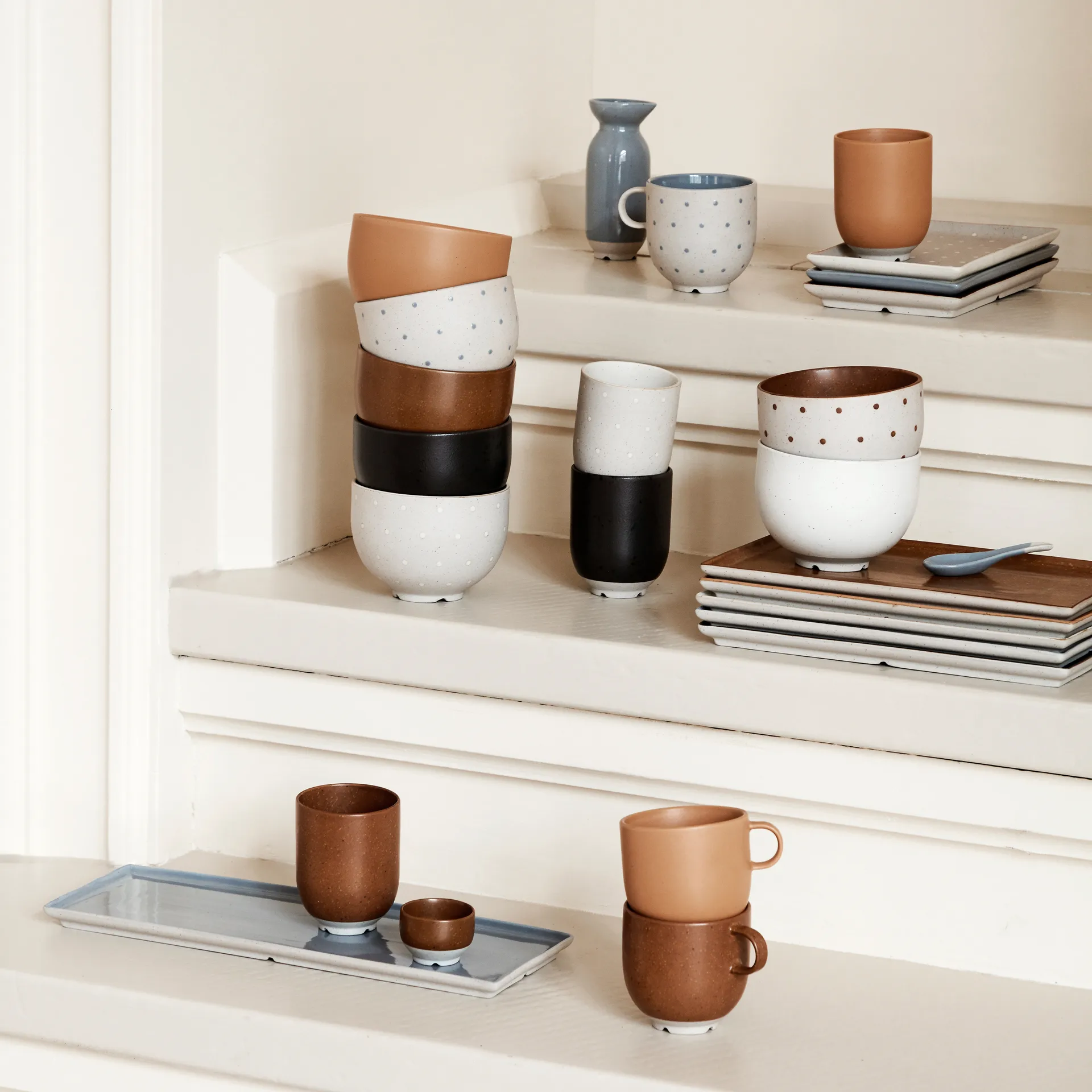 Colher de chá Eli 9,2 cm, soft blue Broste Copenhagen