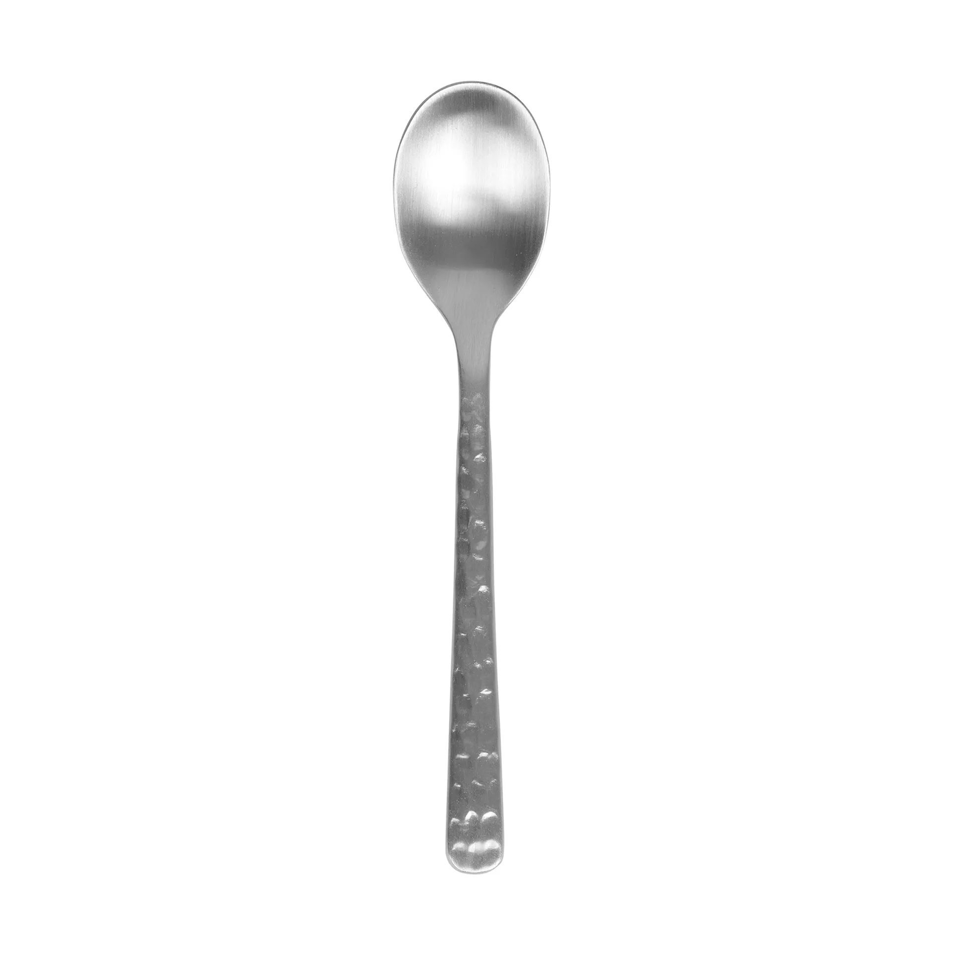 Colher de chá Hune, Brushed satin hammered Broste Copenhagen