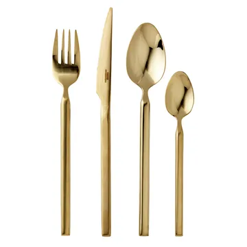 Conjunto de talheres Tvis, 16 un. - dourado - Broste Copenhagen