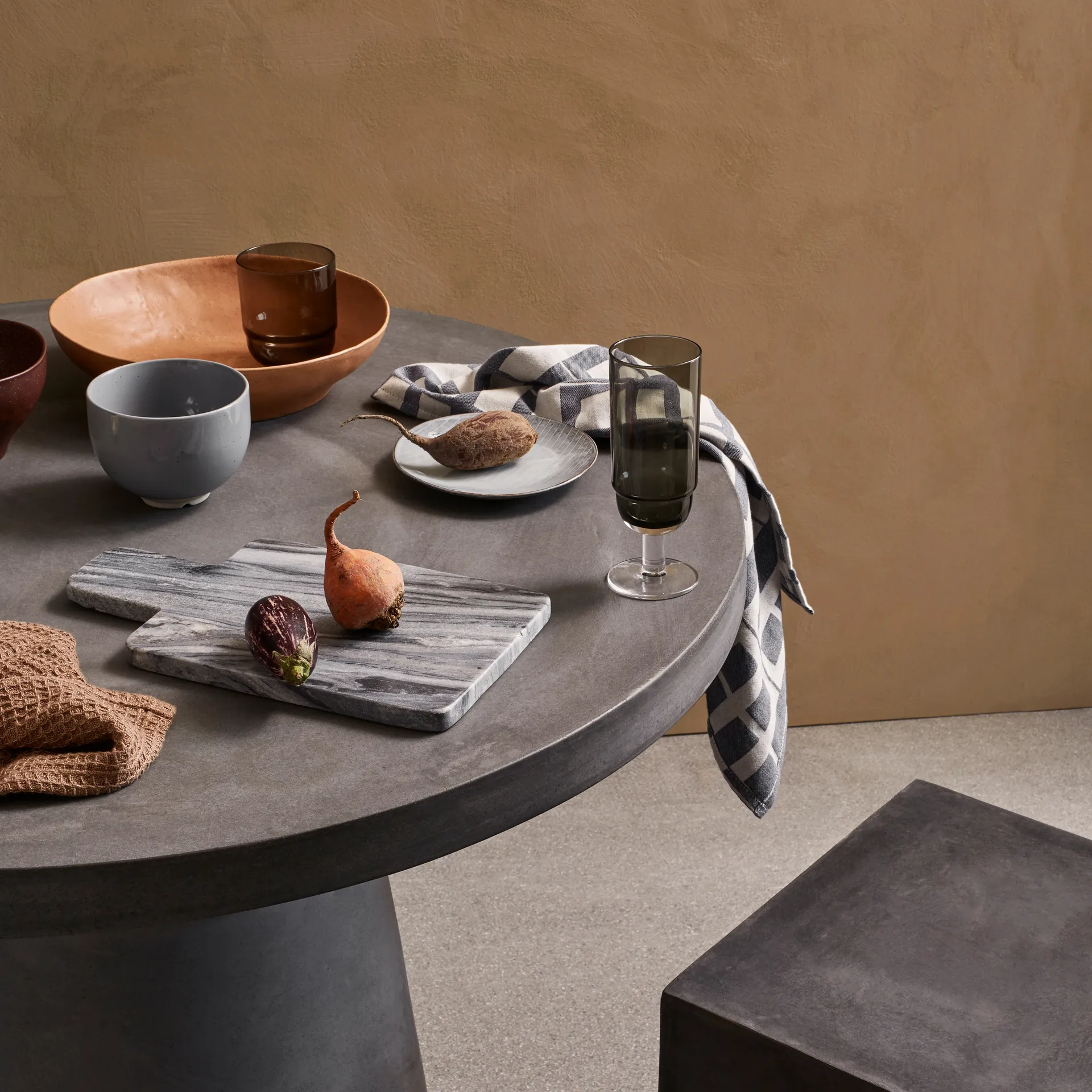 Copo de champanhe Nordic Bistro 20 cl, smoke-clear Broste Copenhagen