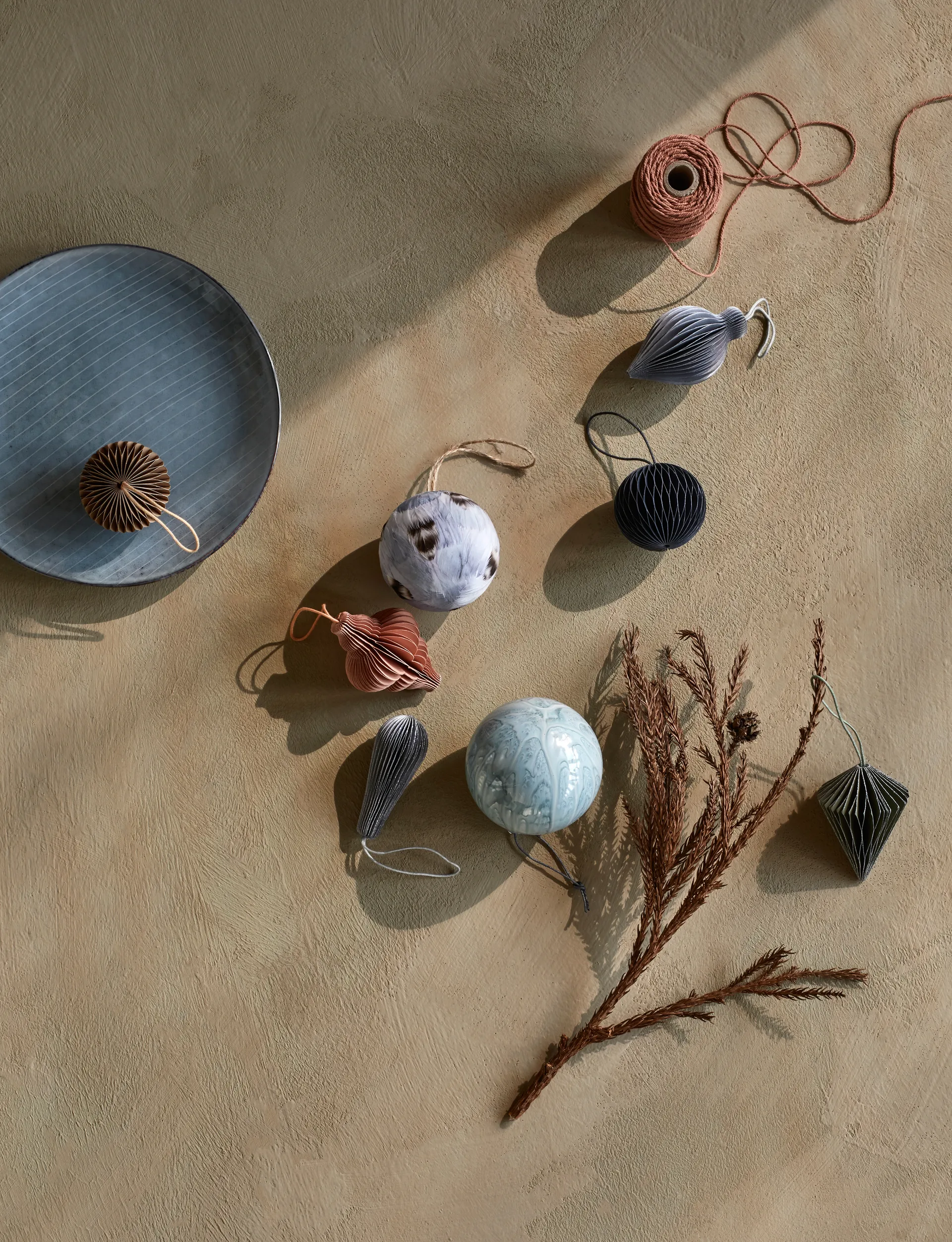 Decoração de Natal mix 6 unidades, Thyme Broste Copenhagen