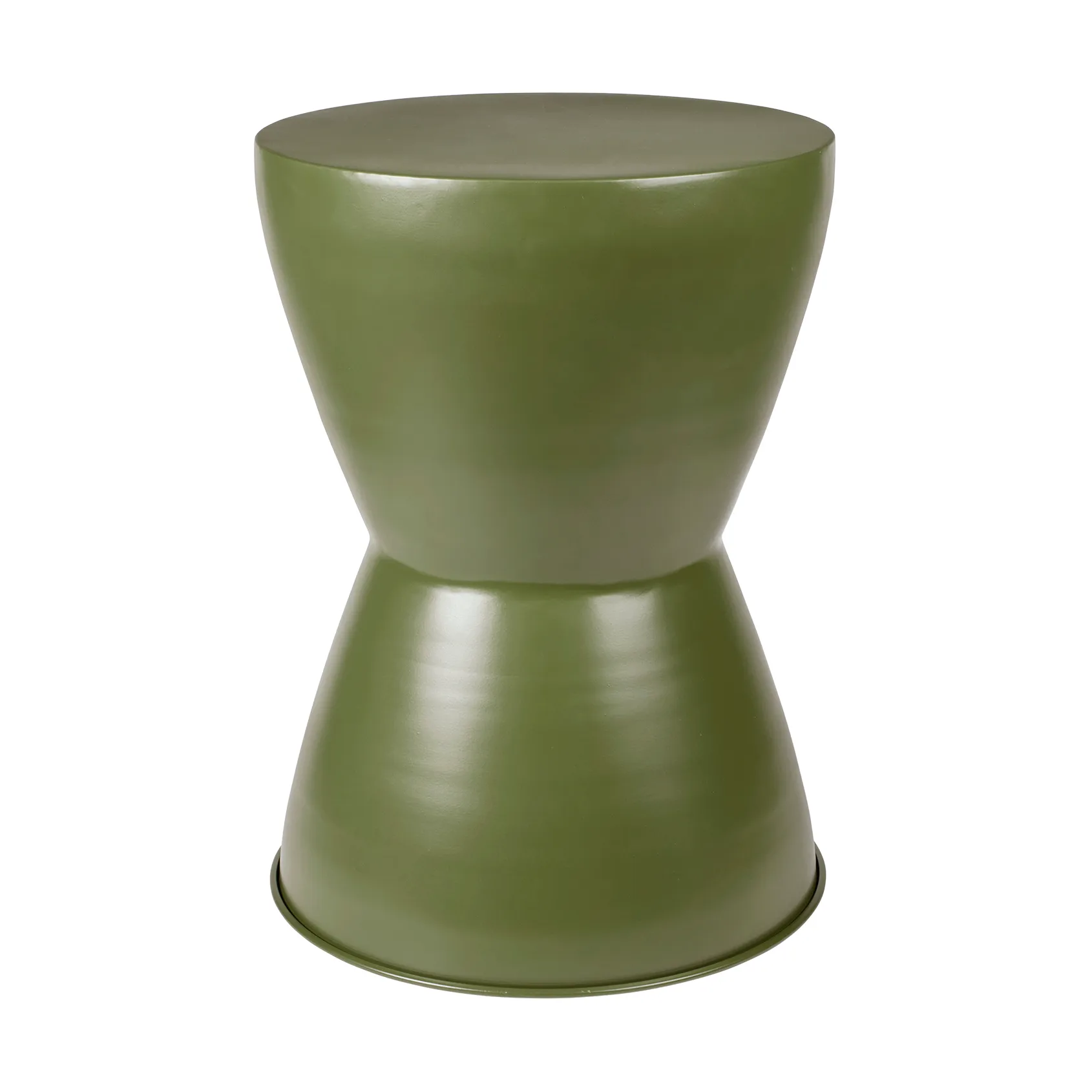 Ebbe banco redondo Ø33x46 cm, Army green Broste Copenhagen