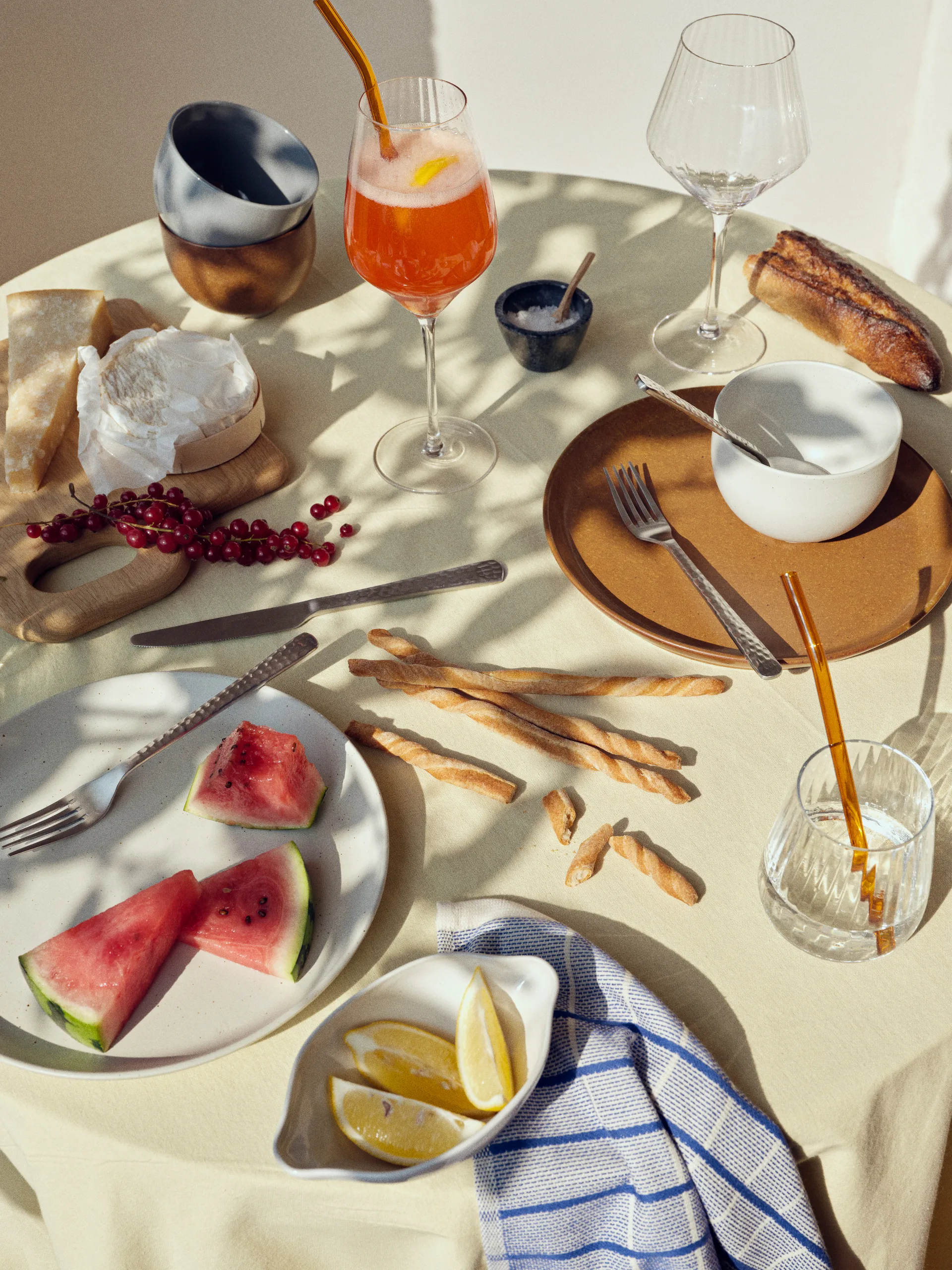 Eli prato pequeno Ø26 cm, Marrom caramelo Broste Copenhagen