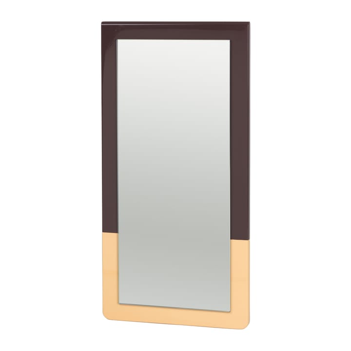 Espelho Tenna 26x52 cm - roxo-bege - Broste Copenhagen