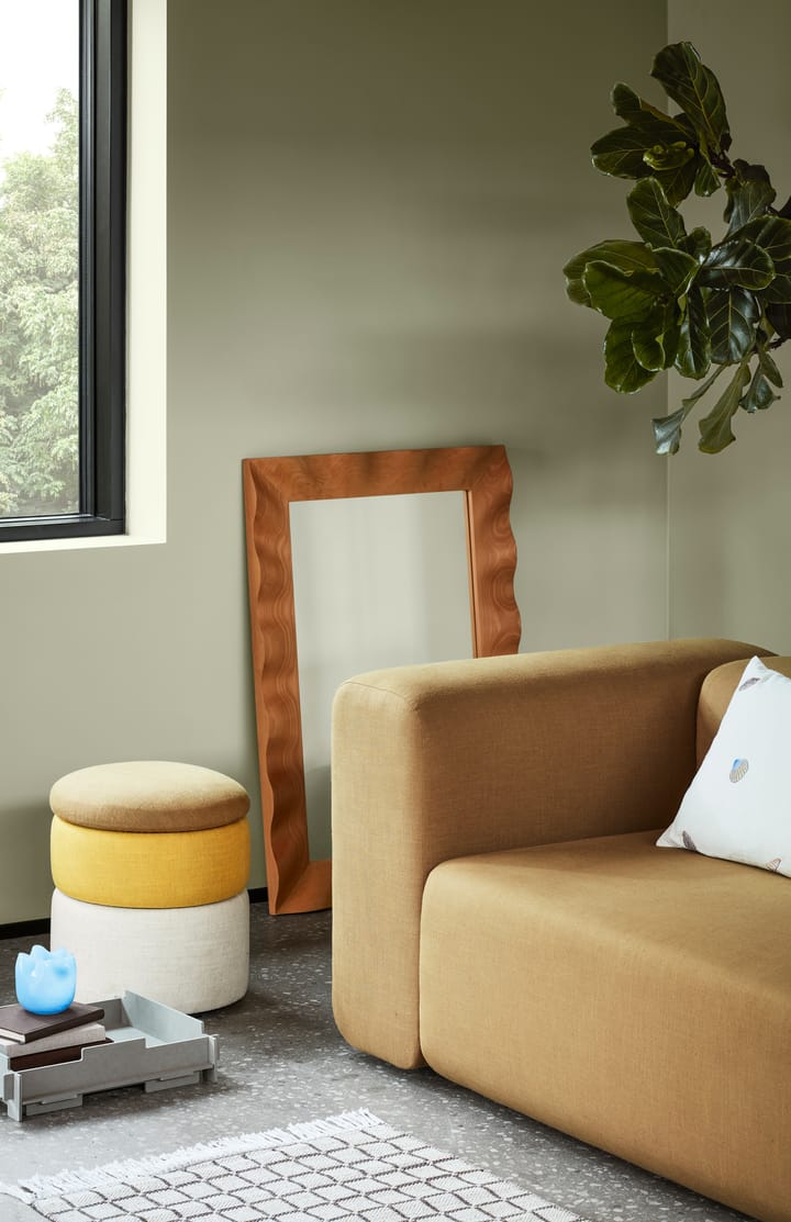 Espelho Wavy 70x100 cm, Natural brown Broste Copenhagen