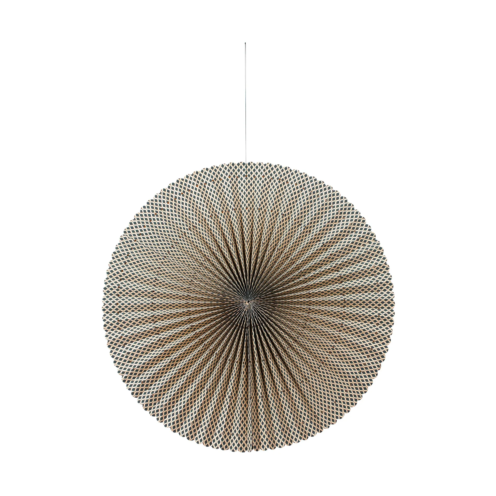 Estrela de Advento Stella rosette L Ø60 cm, Deep forest-natural Broste Copenhagen