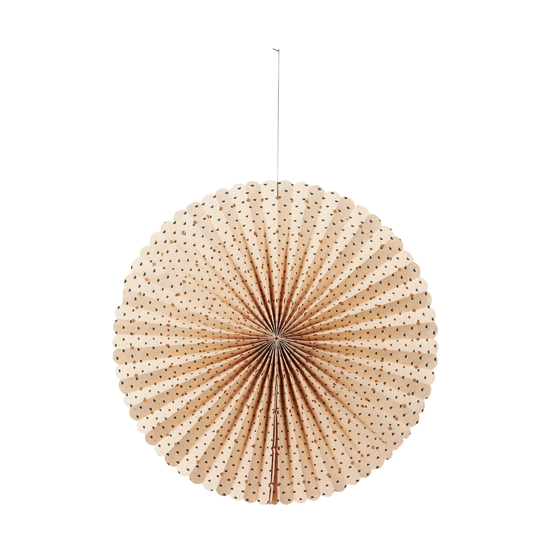 Estrela de Advento Stella rosette M Ø43 cm, Natural-forest green Broste Copenhagen