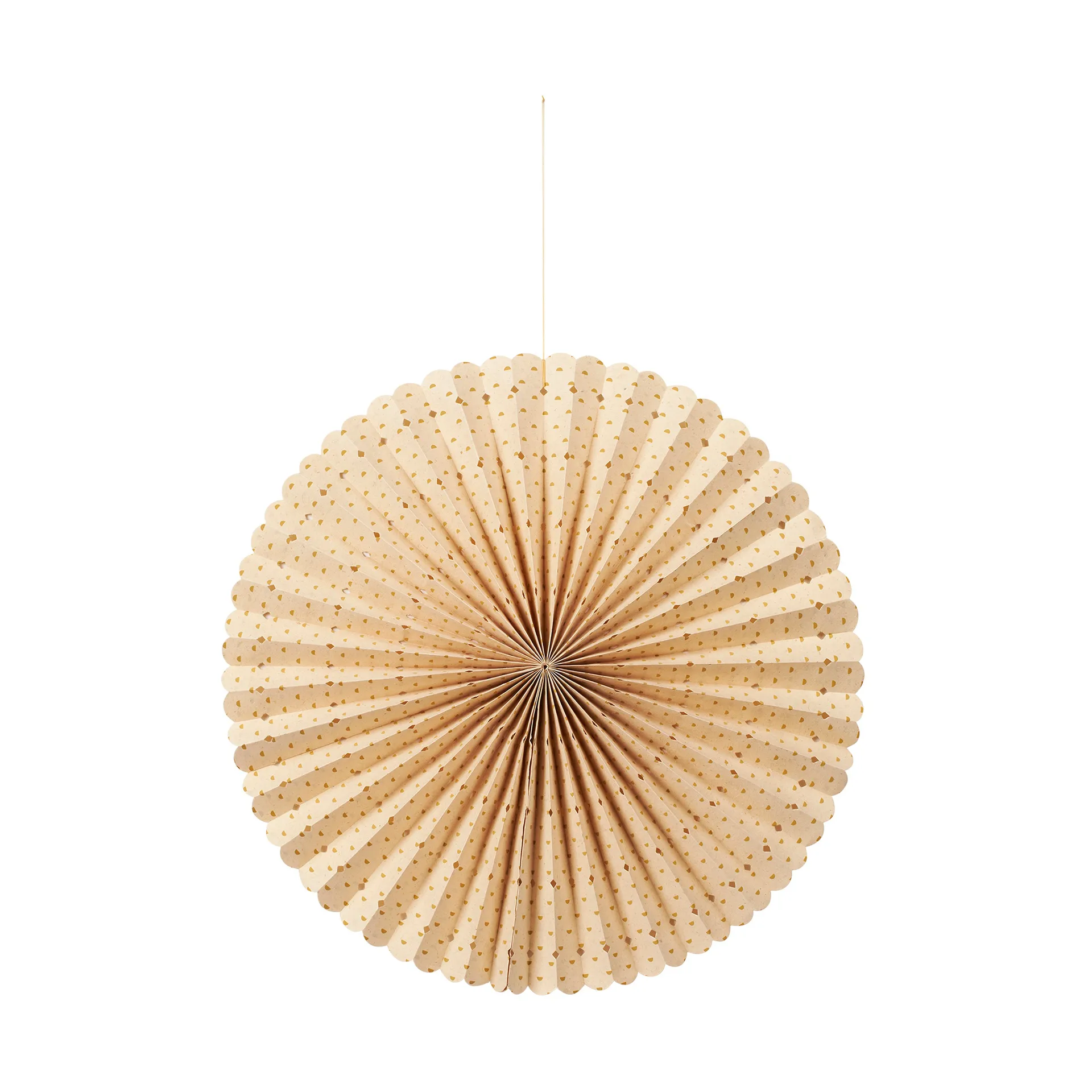 Estrela de Advento Stella rosette M Ø43 cm, Natural-harvest gold Broste Copenhagen