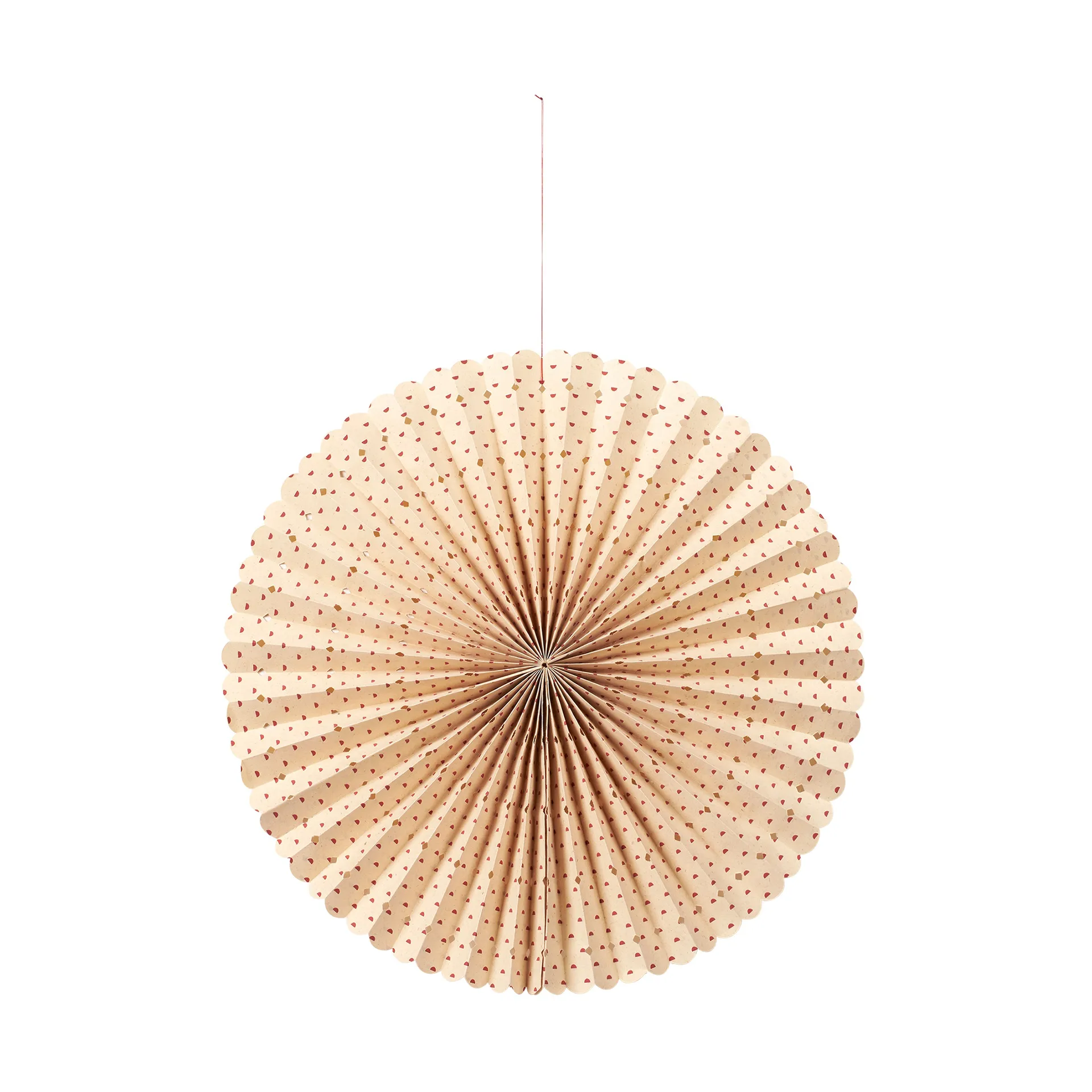 Estrela de Advento Stella rosette M Ø43 cm, Natural-pompeian red Broste Copenhagen