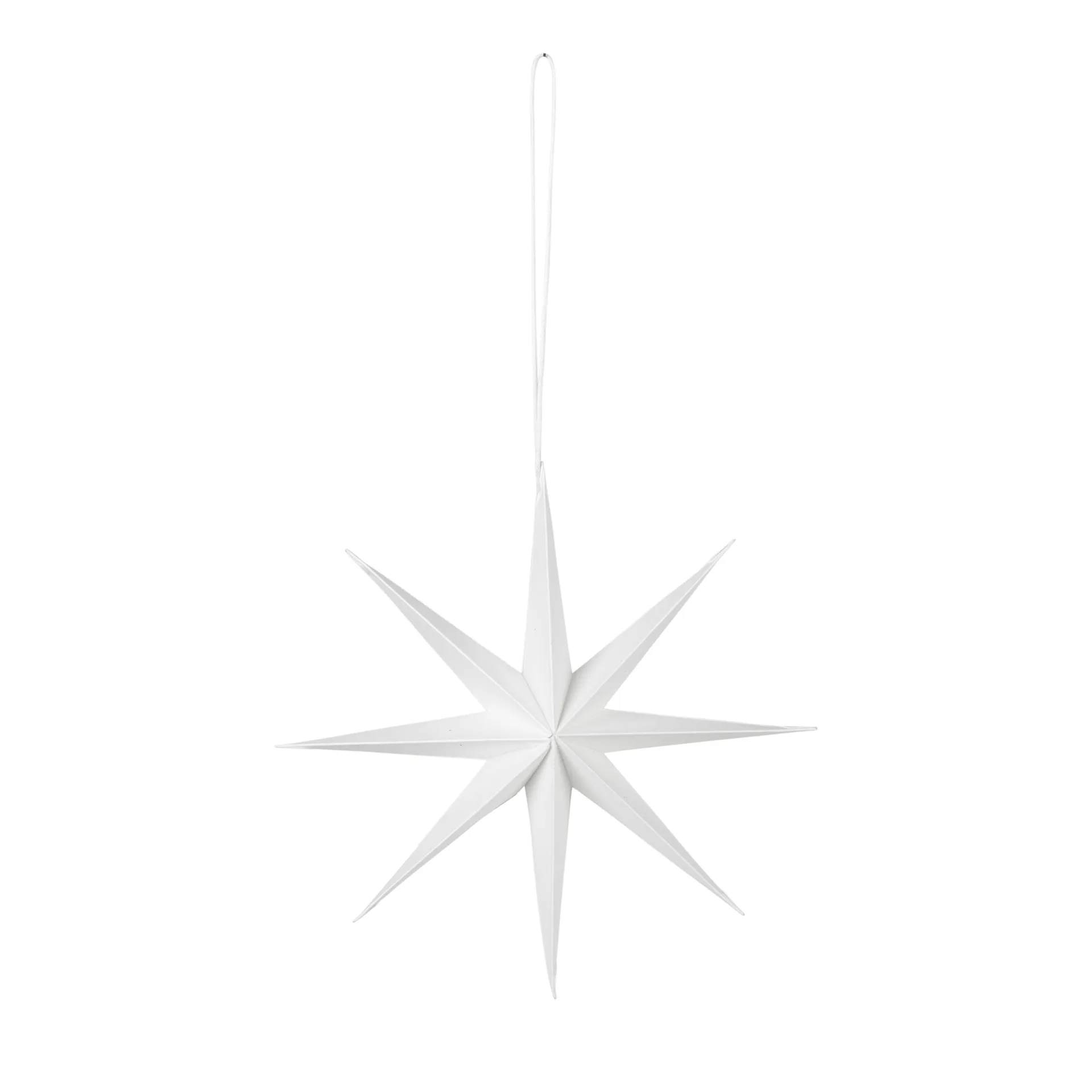 Estrela de papel Star Ø15 cm, Branco Broste Copenhagen