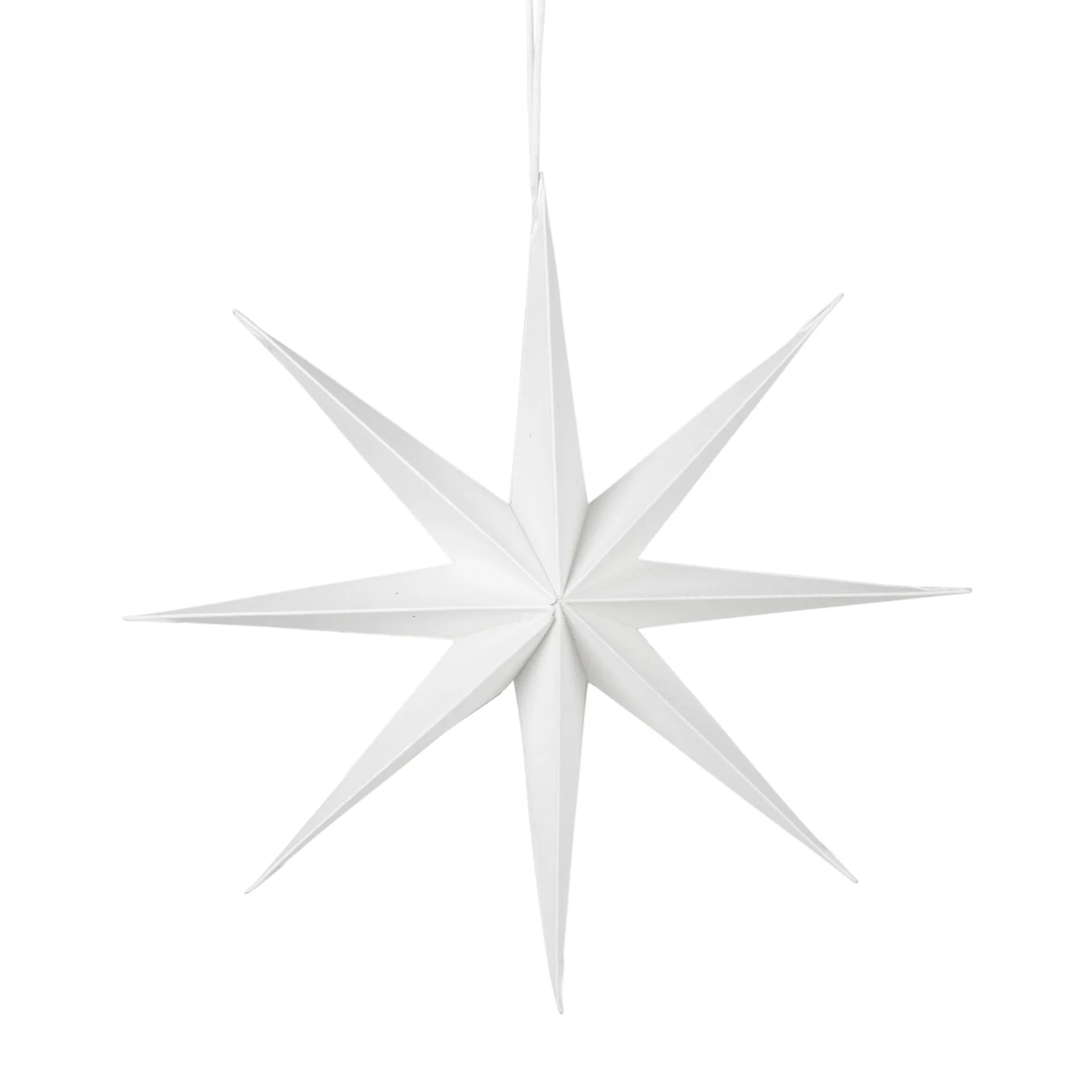 Estrela de papel Star Ø50 cm, Branco Broste Copenhagen