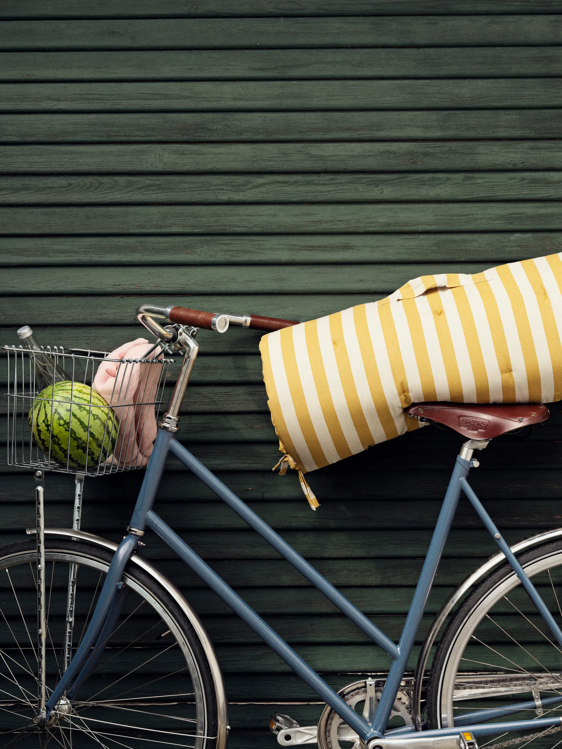 Franca almofada para banco 42x100 cm, Ouro colheita Broste Copenhagen