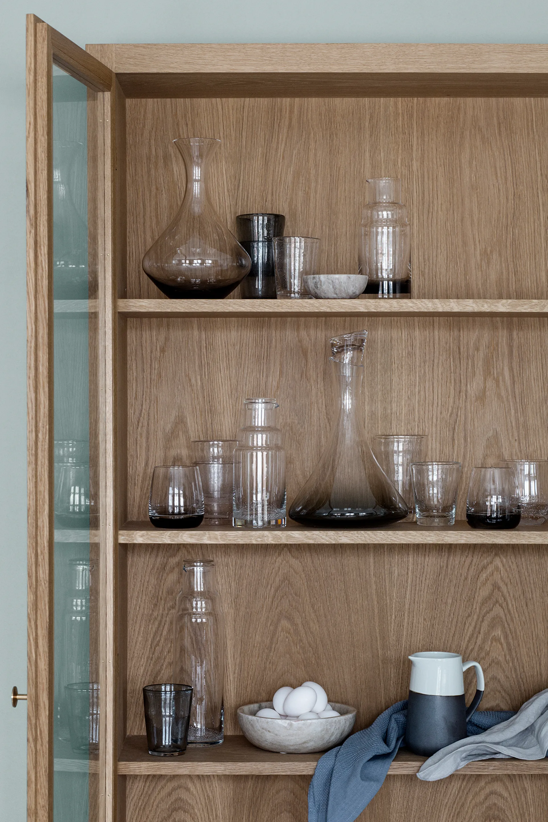 Garrafa Smoke 1,65 litros, Clear-grey Broste Copenhagen