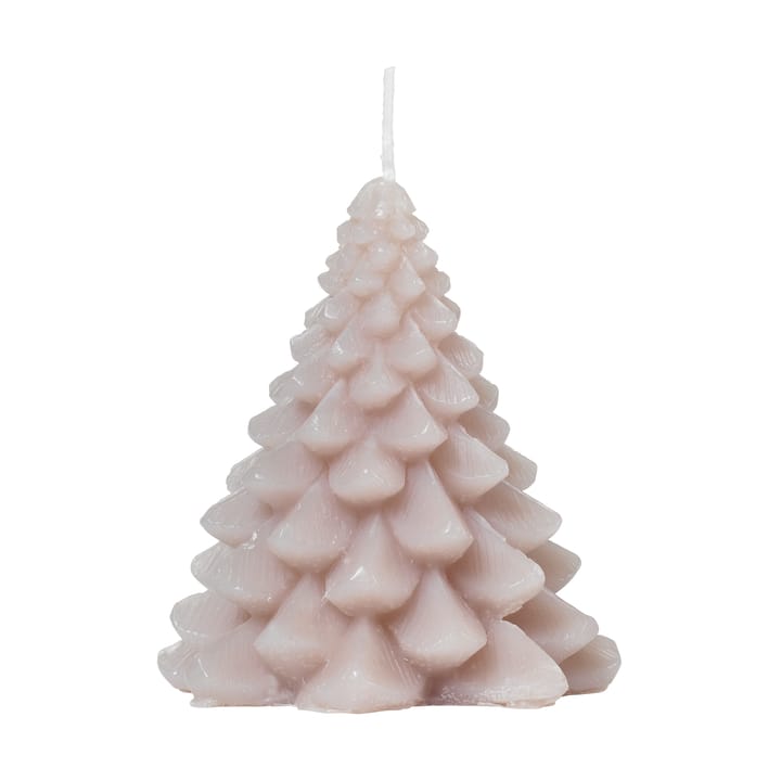 Granny Christmas tree vela Ø9x10 cm - Linho - Broste Copenhagen