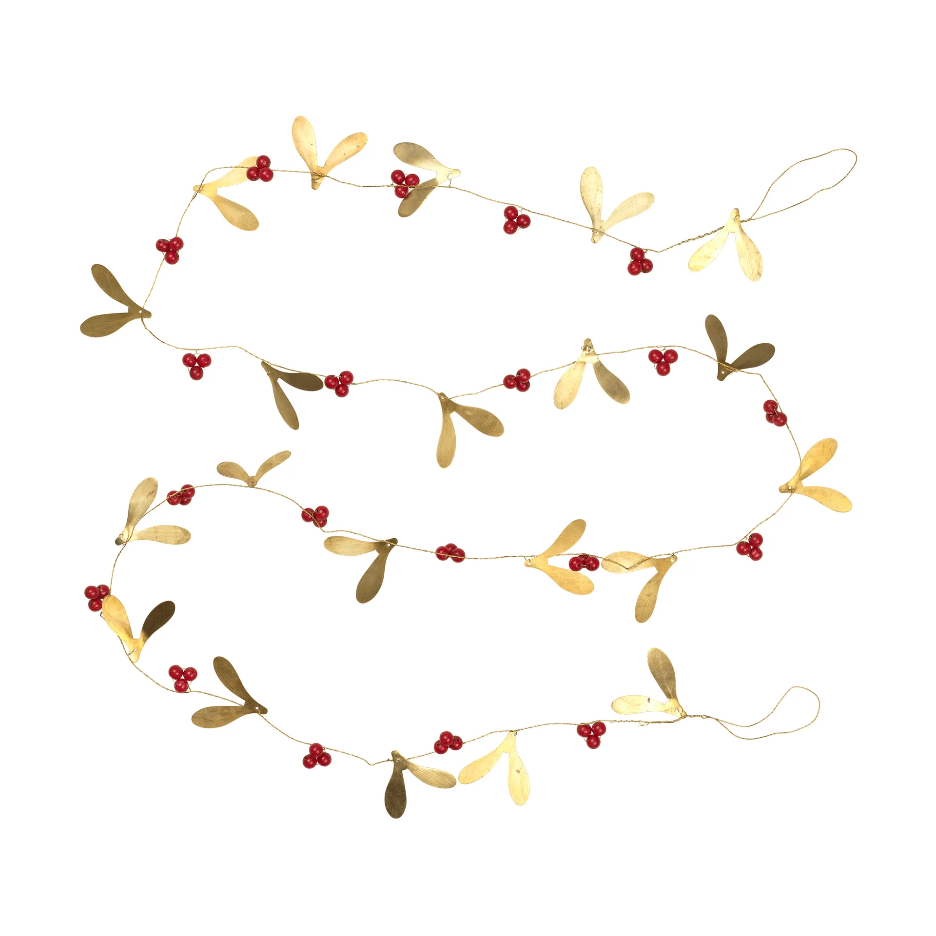 Grinalda Mistletoe, Deep Red Broste Copenhagen