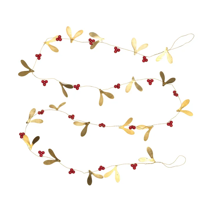 Grinalda Mistletoe - Deep Red - Broste Copenhagen