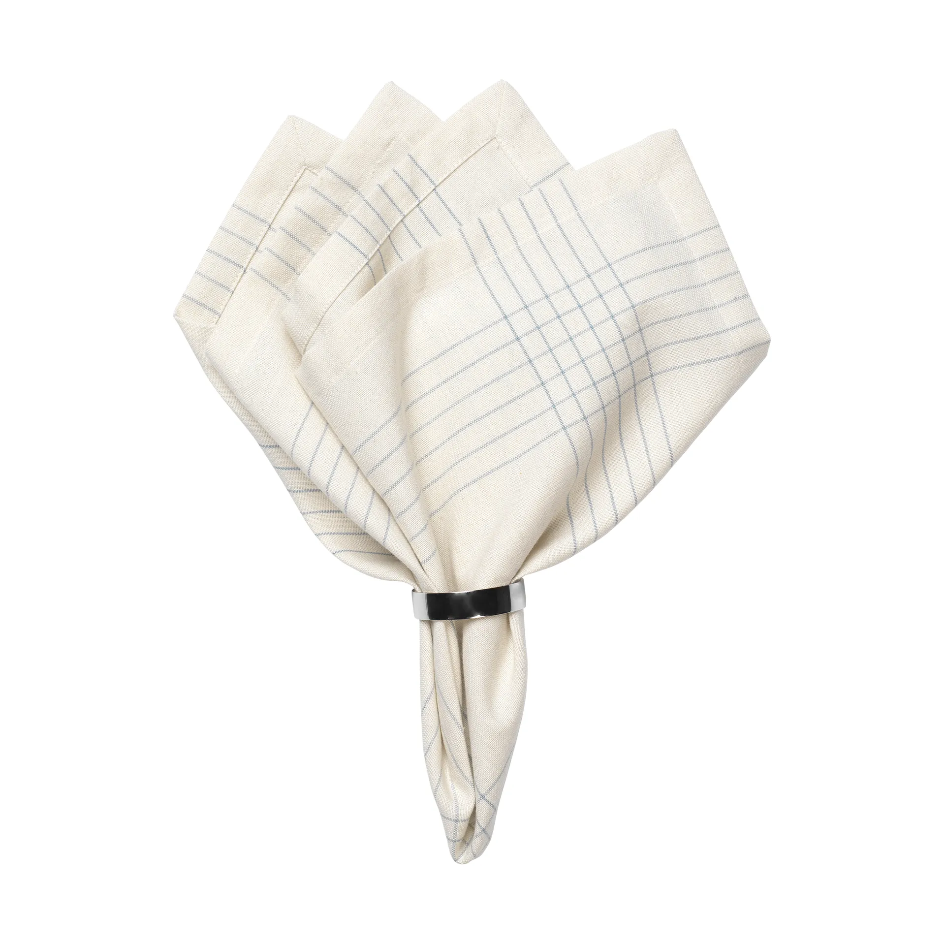 Guardanapo de tecido Alice 45x45 cm, Dusty blue-natural Broste Copenhagen