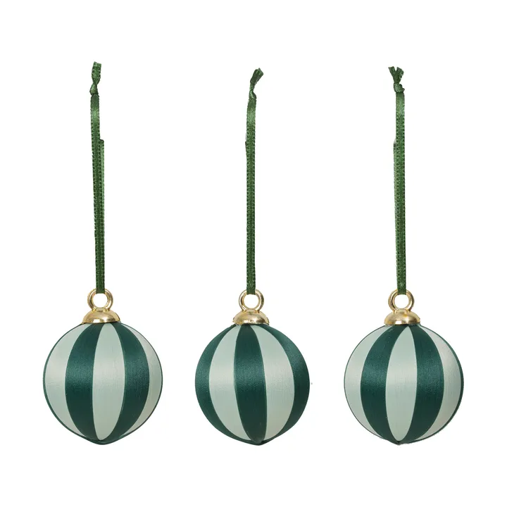 Joy bola de Natal - Deep Forest-Light Sage - Broste Copenhagen