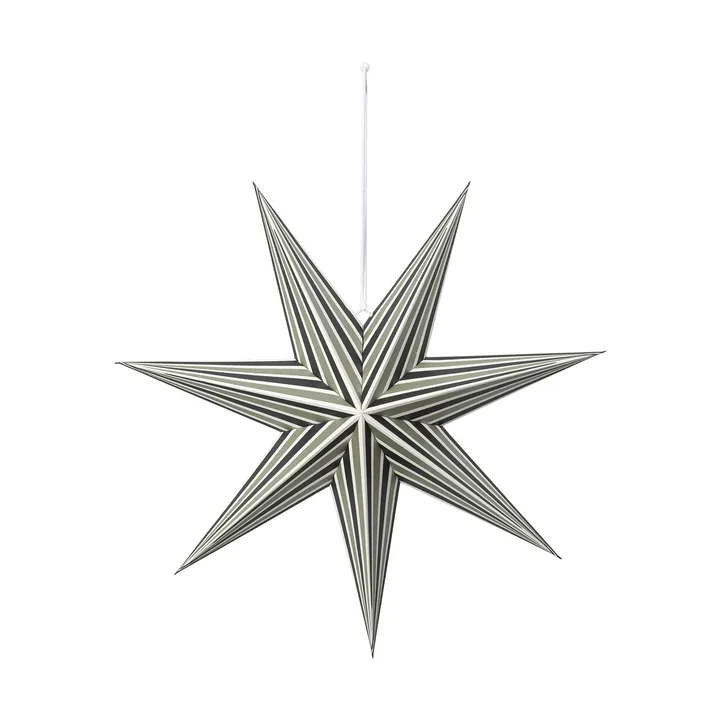 Joy estrela de Advento - Deep Forest-Light Sage, M - Broste Copenhagen