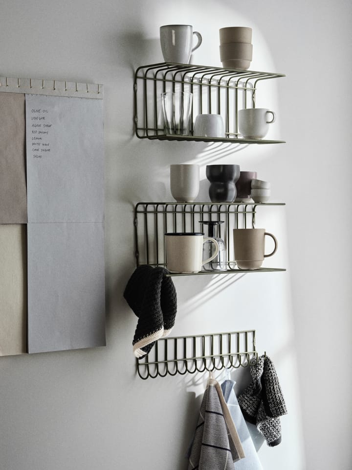 Maggie gancho de parede 40x4,5x9,5 cm, Army green Broste Copenhagen