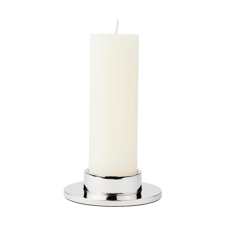 Maro castiçal para velas de bloco, Acabamento prateado, 4 cm Broste Copenhagen