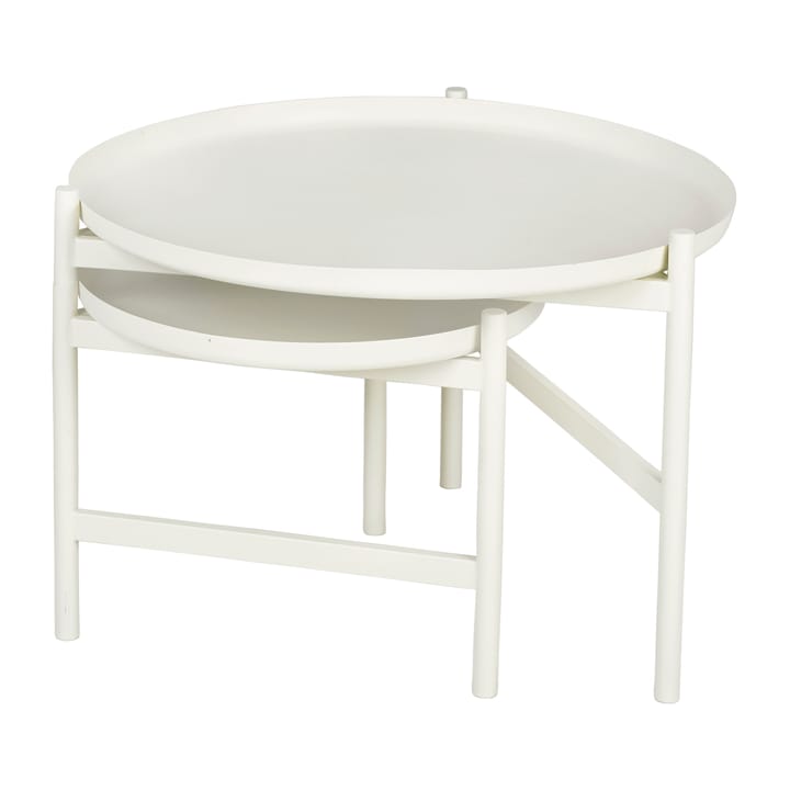 Mesa de apoio Turner table Ø70 cm, Branco Broste Copenhagen