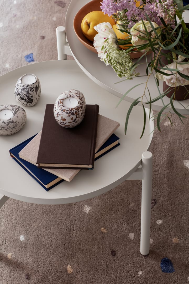 Mesa de apoio Turner table Ø70 cm, Branco Broste Copenhagen