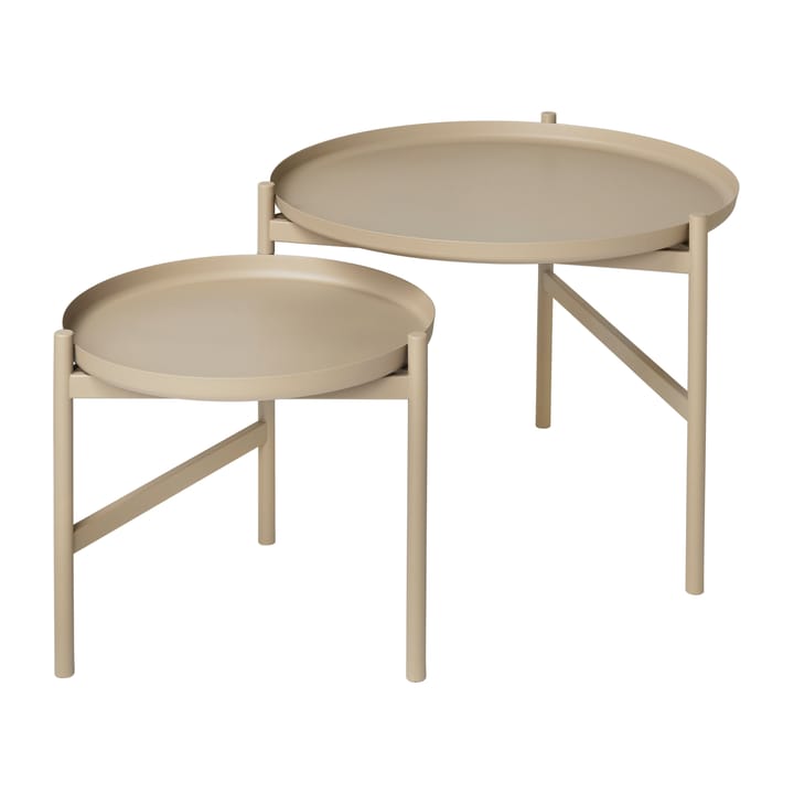 Mesa de apoio Turner table Ø70 cm, Cinza Broste Copenhagen