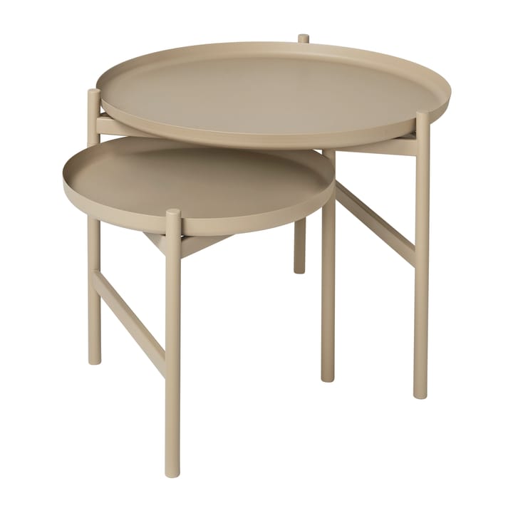 Mesa de apoio Turner table Ø70 cm, Cinza Broste Copenhagen