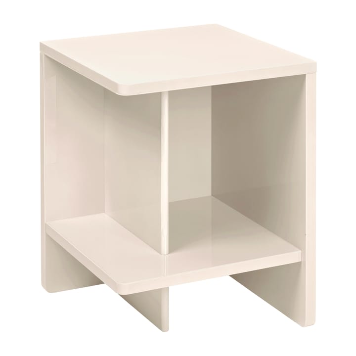 Mesa de cabeceira esquerda Tenna 38x38 cm - Rainy day light grey - Broste Copenhagen