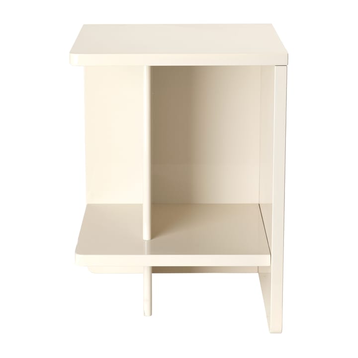 Mesa de cabeceira esquerda Tenna 38x38 cm - Rainy day light grey - Broste Copenhagen