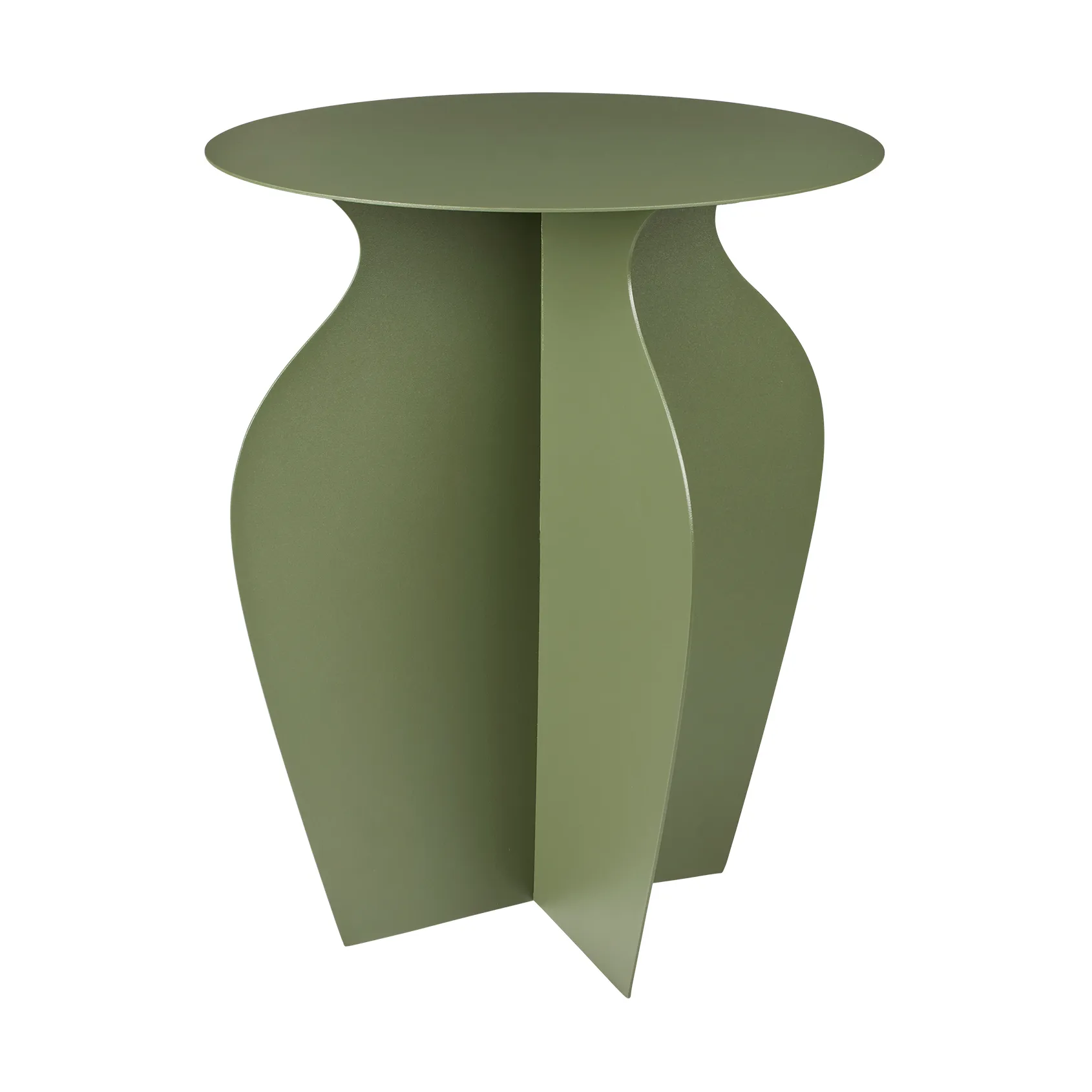 Mesa lateral Urna Ø35x45 cm, Grape leaf green Broste Copenhagen